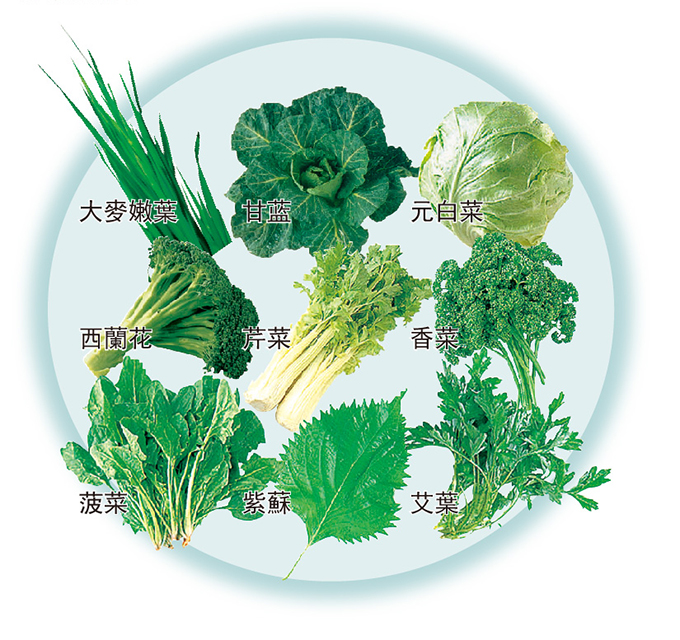 嚴格挑選的9种蔬菜