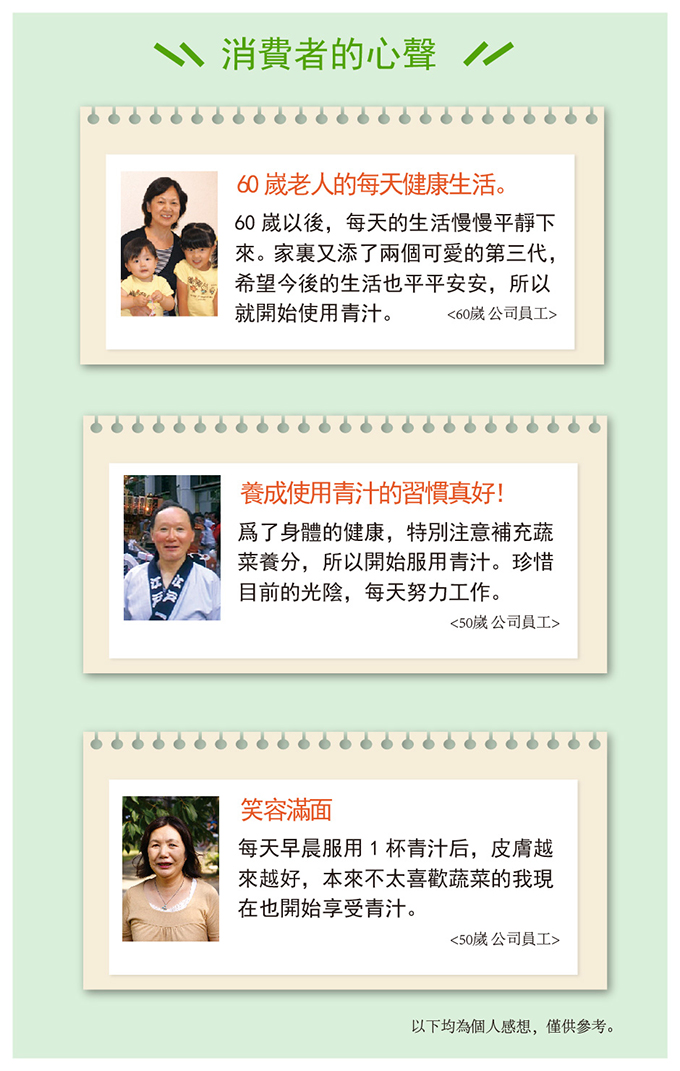 消費者的心聲