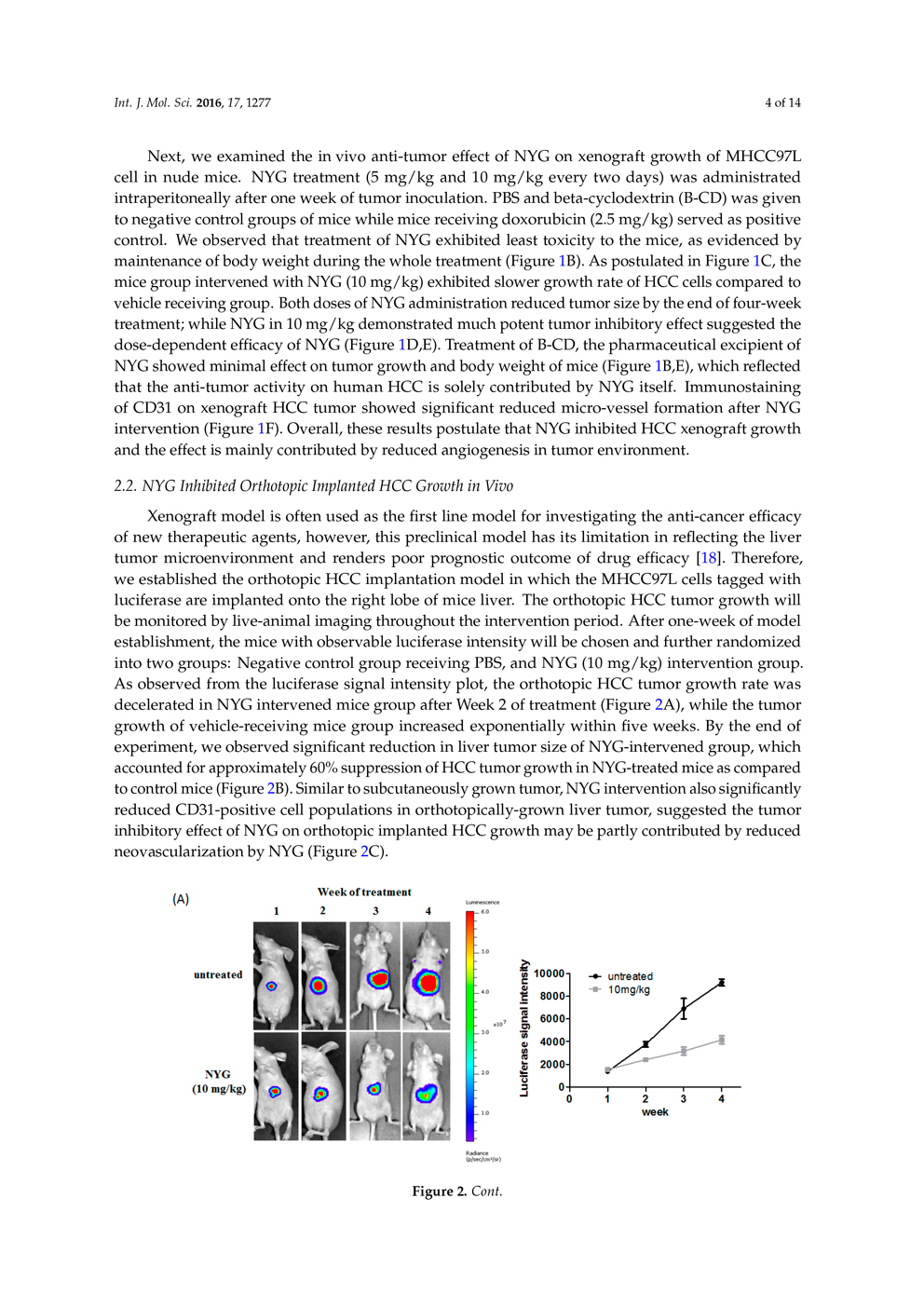 ノコギリヤシ色素の肝細胞がんへの補助療法の可能性 ページ4